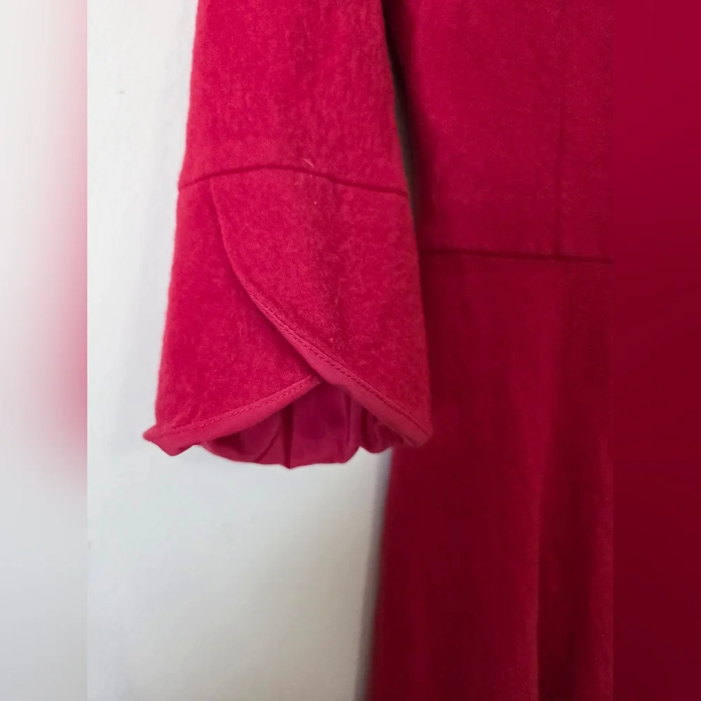 4/$20 Queen's Court Red Mini Dress with Bow - Picture 4 of 9